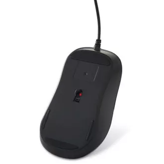 Mouse cu fir, Verbatim 49024, negru, optic