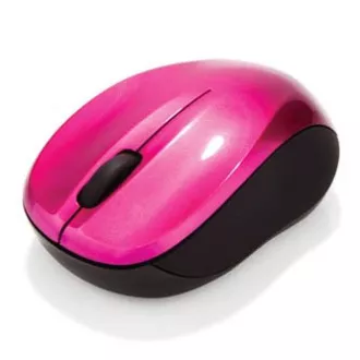 Mouse fără fir, Verbatim Go Nano 49043, roz, optic, 1600 DPI