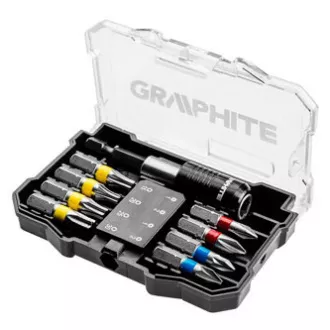 Set de biți, 56H614, 8 biți + bit magnetic 1/4", rezoluție de culoare biți, grafit Set de biți, 56H614, 8 biți + bit magnetic 1/4", rezoluție de culoare biți, grafit