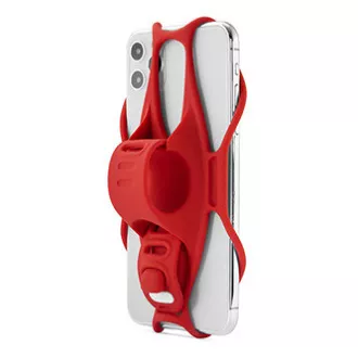 Suport telefon mobil Bone Bike Tie 3, pentru bicicletă, dimensiune reglabilă, roșu, 4.7-7.2", silicon, pentru fixare pe ghidon, roșu Suport telefon mobil Bone Bike Tie 3, pentru bicicletă, dimensiune reglabilă, roșu, 4.7-7.2", silicon, pentru fixare pe ghidon, roșu