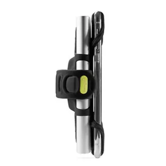Bone Bike Tie 3 Pro Pack Suport pentru telefon mobil și Power Bank, pentru bicicletă, dimensiune reglabilă, negru, 4-6,5", silicon, pentru ghidon, negru