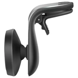Suport magnetic pentru telefon CH-127 Defender pentru masina, ventGrip, negru-argintiu, plastic, pentru ventilatie, negru-argintiu, mobil
