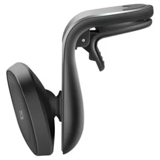 Suport magnetic pentru telefon CH-127 Defender pentru masina, ventGrip, negru-argintiu, plastic, pentru ventilatie, negru-argintiu, mobil