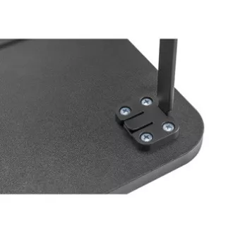 Suport pentru monitor, spațiu pentru tastatură, asamblare rapidă, negru, oțel, PAL, capacitate de încărcare 20 kg, Powerton, ergo Suport pentru monitor, spațiu pentru tastatură, asamblare rapidă, negru, oțel, PAL, capacitate de încărcare 20 kg, Powerton, ergo