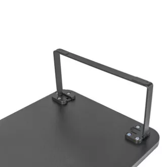 Suport pentru monitor, spațiu pentru tastatură, asamblare rapidă, negru, oțel, PAL, capacitate de încărcare 20 kg, Powerton, ergo Suport pentru monitor, spațiu pentru tastatură, asamblare rapidă, negru, oțel, PAL, capacitate de încărcare 20 kg, Powerton, ergo