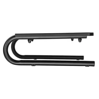 Piedestal sub monitor, spațiu pentru tastatură, negru, oțel-plastic, capacitate de încărcare 20 kg, Powerton, ergo Piedestal sub monitor, spațiu pentru tastatură, negru, oțel-plastic, capacitate de încărcare 20 kg, Powerton, ergo