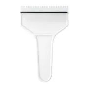 Racletă de gheață albă, din plastic, cu racletă, PRE-VÂNZARE