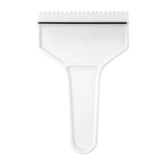 Racletă de gheață albă, din plastic, cu racletă, PRE-VÂNZARE