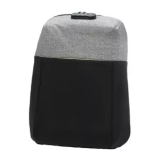 Rucsac laptop 15.6", NB008, negru-gri, fabricat din poliester/polietilenă/nailon, nu se fură ușor, REDUCERE