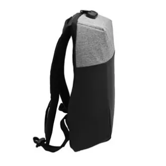 Rucsac laptop 15.6", NB008, negru-gri, fabricat din poliester/polietilenă/nailon, nu se fură ușor, REDUCERE