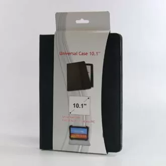Husă tabletă 9,7" și 10,1", Scene, poliester/microfibră neagră, REDUCERE