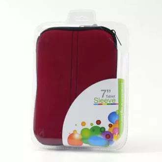 Husă pentru tabletă 7", roșie, din neopren
