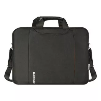 Geantă pentru laptop 15.6", Geek, poliester negru, Defender