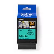 Bandă originală pentru imprimantă de etichete Brother, Brother, FLE-7511, imprimare neagră/suport verde, nelaminată, 21 mm, 45 mm x 10,5 mm, 72 k