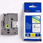 Bandă originală pentru imprimantă de etichete Brother, Brother, TZE-111, imprimare neagră/bază translucidă, laminată, 8m, 6mm