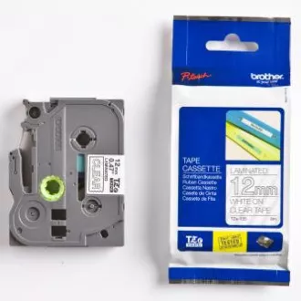 Bandă originală pentru imprimantă de etichete Brother, Brother, TZE-135, imprimare albă/bază translucidă, laminată, 8m, 12mm