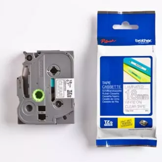 Bandă originală pentru imprimantă de etichete Brother, Brother, TZE-145, imprimare albă/bază translucidă, laminată, 8m, 18mm