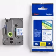 Bandă originală pentru imprimantă de etichete Brother, Brother, TZE-223, imprimare albastră/fond alb, laminată, 8m, 9mm