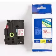 Bandă originală pentru imprimantă de etichete Brother, Brother, TZE-262, imprimare roșu/fond alb, laminată, 8m, 36mm
