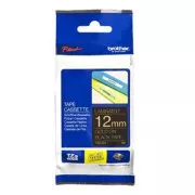 Bandă originală pentru imprimantă de etichete Brother, Brother, TZE-334, imprimare aurie/fond negru, laminată, 8m, 12mm