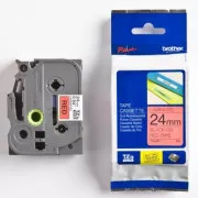 Bandă originală pentru imprimantă de etichete Brother, Brother, TZE-451, imprimare neagră/fond roșu, laminată, 8m, 24mm