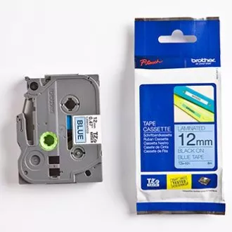Bandă originală pentru imprimantă de etichete Brother, Brother, TZE-531, imprimare neagră/fond albastru, laminată, 8m, 12mm