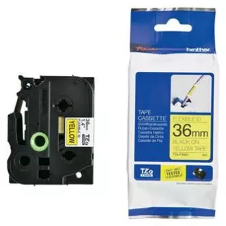 Bandă originală pentru imprimantă de etichete Brother, Brother, TZE-N201, imprimare neagră/fond alb, nelaminată, 8 m, 3,5 mm
