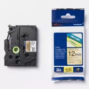 Bandă originală pentru imprimantă de etichete Brother, Brother, TZE-PR831, imprimare neagră/fond auriu, laminată, 8m, 12mm