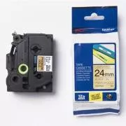 Bandă originală pentru imprimantă de etichete Brother, Brother, TZE-PR851, imprimare neagră/fond auriu, laminată, 8m, 24mm