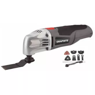 Polizor multifuncțional Graphite 59G020, electric (cu cablu), 230V, 180W, 20000 osc./min, 2.8°