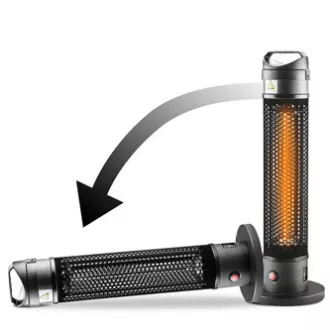 Incalzitor cu infrarosu (incalzitor) NEO TOOLS 90-035, 1000W, IP44, Lampa din fibra de carbon, pentru incalzirea pardoselilor si a zonelor depozitelor si santierelor