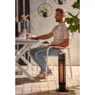 Incalzitor cu infrarosu (incalzitor) NEO TOOLS 90-035, 1000W, IP44, Lampa din fibra de carbon, pentru incalzirea pardoselilor si a zonelor depozitelor si santierelor