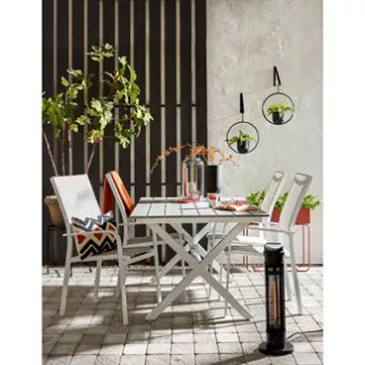 Incalzitor cu infrarosu (incalzitor) NEO TOOLS 90-035, 1000W, IP44, Lampa din fibra de carbon, pentru incalzirea pardoselilor si a zonelor depozitelor si santierelor