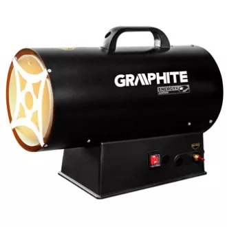 Incalzitor pe gaz Graphite 58GE101, 3000W, pentru incalzirea pardoselilor si a zonelor de depozite si santiere, ALIMENTARE