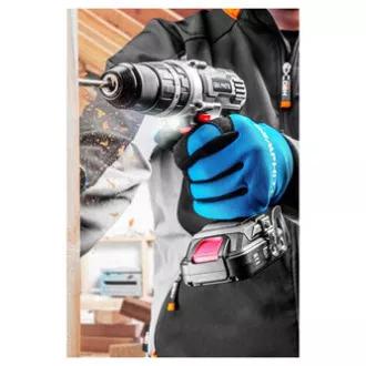 Burghiu cu șurubelniță, 58G010, baterie, 18V, cu ciocan, Energy+, Grafit