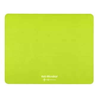 Covoraș pentru mouse cu logo, din polipropilenă, verde, antimicrobian.