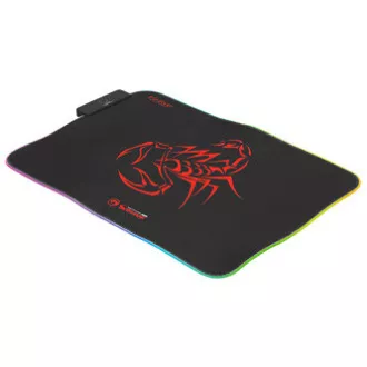 Mouse pad RGB, MG8, gaming, negru, 350 x 250 mm, 3 mm, Marvo, iluminare de fundal RGB Mouse pad RGB, MG8, gaming, negru, 350 x 250 mm, 3 mm, Marvo, iluminare de fundal RGB