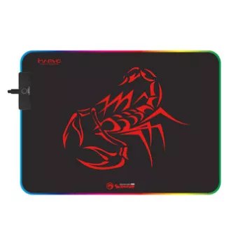 Mouse pad RGB, MG8, gaming, negru, 350 x 250 mm, 3 mm, Marvo, iluminare de fundal RGB Mouse pad RGB, MG8, gaming, negru, 350 x 250 mm, 3 mm, Marvo, iluminare de fundal RGB