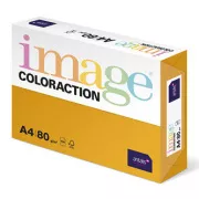 Hârtie xerografică Coloraction, Venezia, A4, 80 g/m2, portocaliu închis, 500 de coli, potrivită pentru imprimare cu jet de cerneală
