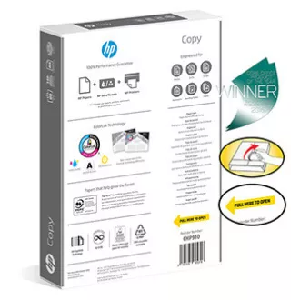 Hârtie xerografică HP, Hârtie de copiat A4, 80 g/m2, alb, CHPCO480, 500 de coli Hârtie xerografică HP, Hârtie de copiat A4, 80 g/m2, alb, CHPCO480, 500 de coli