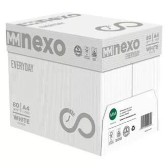 Hârtie xerografică MMnexo, Everyday A4, 80 g/m2, albă, 500 de coli, potrivită pentru Ink+Laser Hârtie xerografică MMnexo, Everyday A4, 80 g/m2, albă, 500 de coli, potrivită pentru Ink+Laser