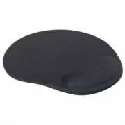 Mouse pad, ergonomic, gel, negru, Logo, REDUCERE