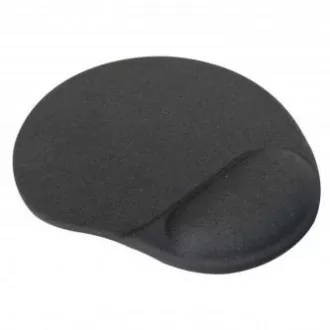 Mouse pad, ergonomic, gel, negru, Logo, REDUCERE