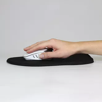 Covoraș mouse cu gel Logo, gri - Promoție, REDUCERI