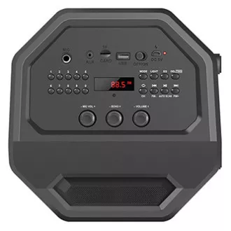 Difuzor Defender Rage, Li-Ion, 2.0, 50W, negru, control volum, iluminare LED de fundal, BT 5.0, TWS, telecomandă, 45Hz
