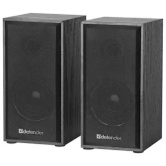 Boxe Defender SPK 240, 2.0, 2x3W, negre, control volum, lemn, 100Hz~18kHz