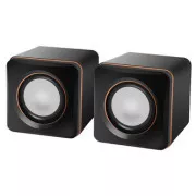 Boxe Defender SPK-33, 2.0, 5W, negre, dimensiuni compacte