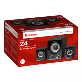 Boxe Defender Z4, 2.1, 11W, negre, control volum, control bas, 50Hz~20kHz