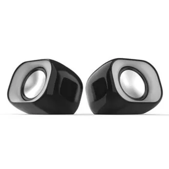Difuzoare HP DHS-2111, 2.0, 6W, negre, control volum, plastic