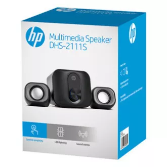 Difuzoare HP DHS-2111S, 2.1, 11W, negru, control volum, plastic